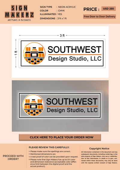 Business Signage Proposal for Stephanie
