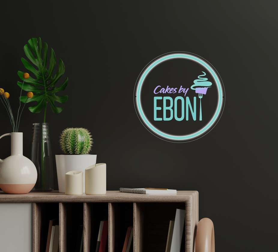 Custom Business sign for Eboni (OwlPrintHouse),