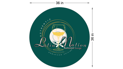 Custom Signs For Latin Nation Restaurant Lounge